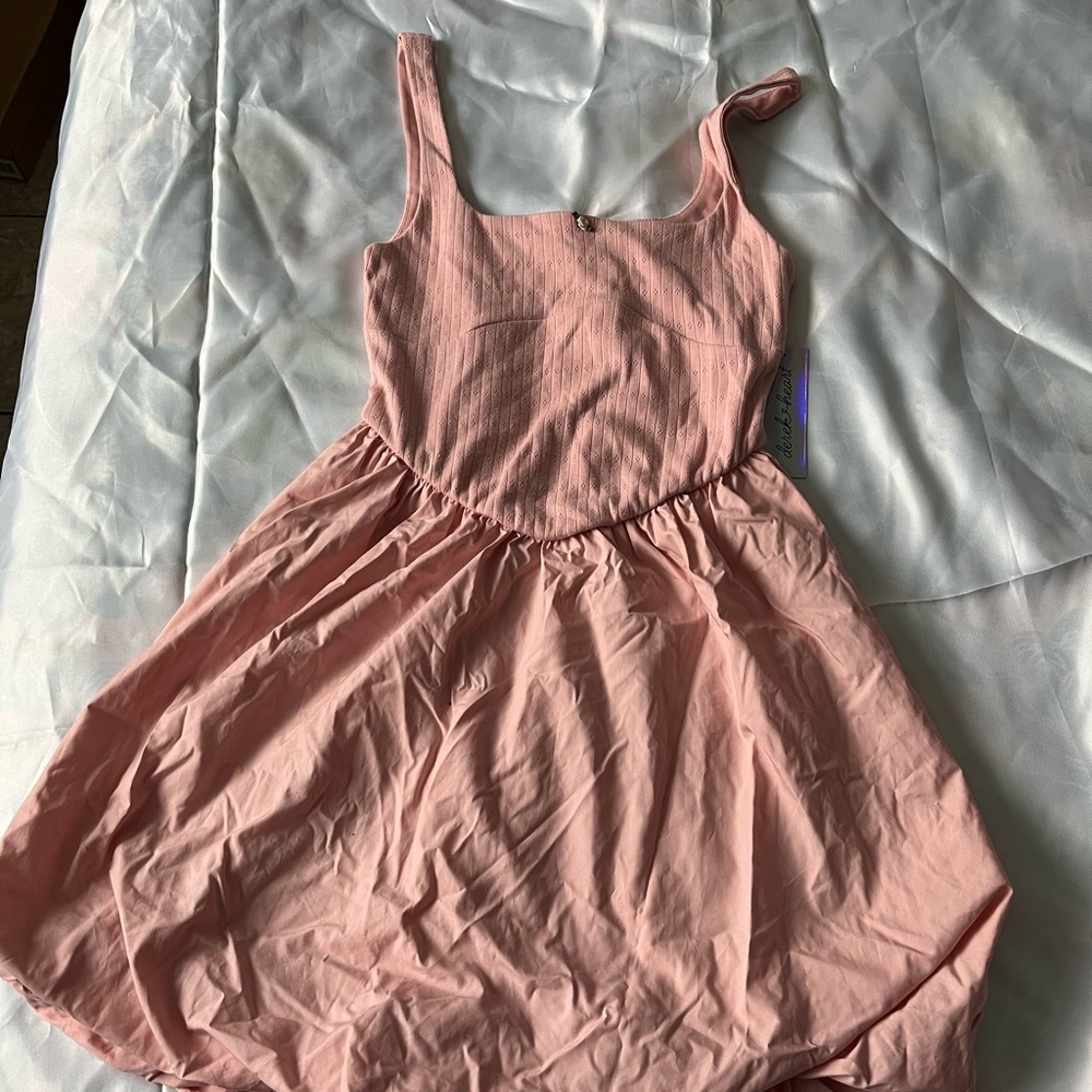Pink Sleeveless Dress